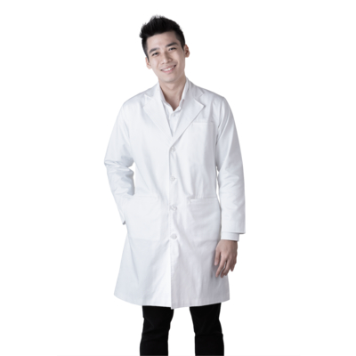 White coat store embroidery